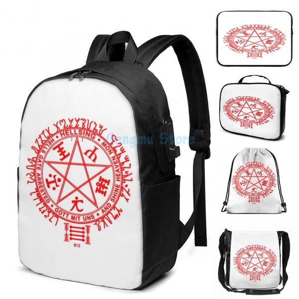 funny graphic print hellsing(2) usb charge backpack men school bags women bag travel laptop
funny graphic print hellsing(2) usb charge backpack men school bags women bag travel laptop