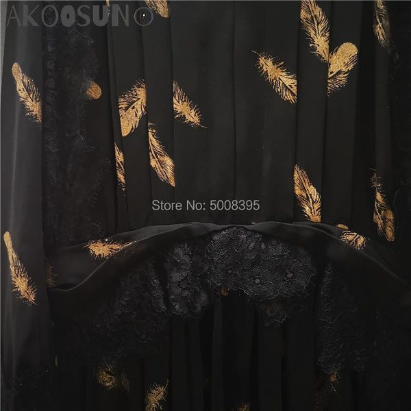 casual dresses black dress gold metallic feather print v-neck long sleeve lace embroidered detail trim short, Black;gray 
casual dresses black dress gold metallic feather print v-neck long sleeve lace embroidered detail trim short, Black;gray