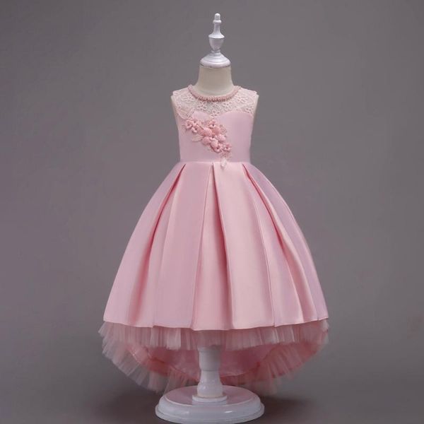 girl's dresses 2021 retail trailing girl embroidery lacework satin patchwork dress child sun flower princess sleeveless cute 10, Red;yellow
girl's dresses 2021 retail trailing girl embroidery lacework satin patchwork dress child sun flower princess sleeveless cute 10, Red;yellow