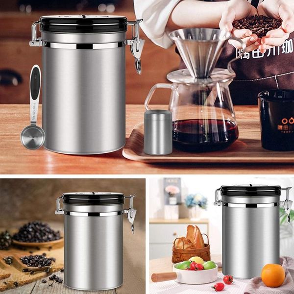 storage bottles & jars airtight coffee canister set,1800 ml large stainless steel tea beans
storage bottles & jars airtight coffee canister set,1800 ml large stainless steel tea beans