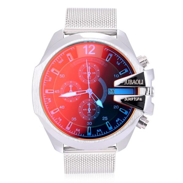 wristwatches chronograph watches men mesh belt quartz discoloration creative business sports wristwatch lover clock gifts relogio masculino, Slivery;brown
wristwatches chronograph watches men mesh belt quartz discoloration creative business sports wristwatch lover clock gifts relogio masculino, Slivery;brown