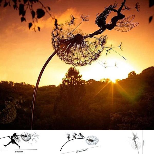 garden decorations fairies and dandelions dance decorative together metal art elf silhouette ornament outdoor lawn sculpture decoration
garden decorations fairies and dandelions dance decorative together metal art elf silhouette ornament outdoor lawn sculpture decoration