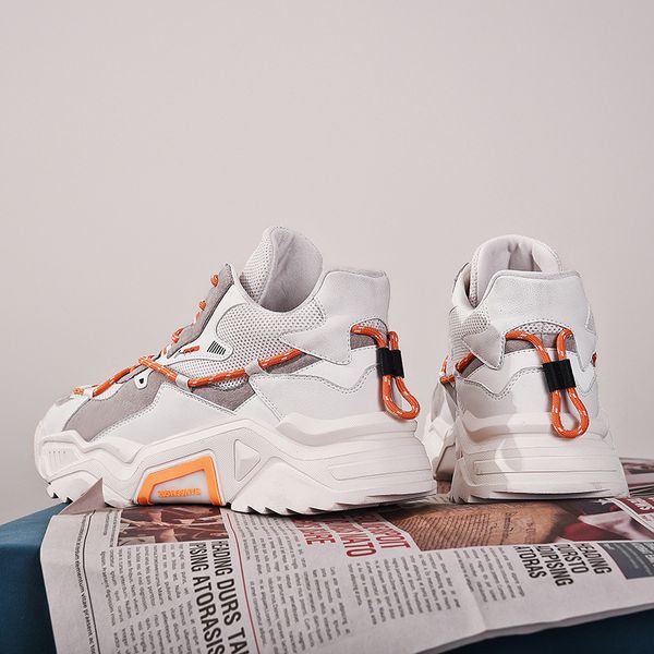 464748 size national fashion new shoes for catwalk fashion thick bottom luminous dad shoes mens lightweight breathable color-blocking sports, Black;white
464748 size national fashion new shoes for catwalk fashion thick bottom luminous dad shoes mens lightweight breathable color-blocking sports, Black;white