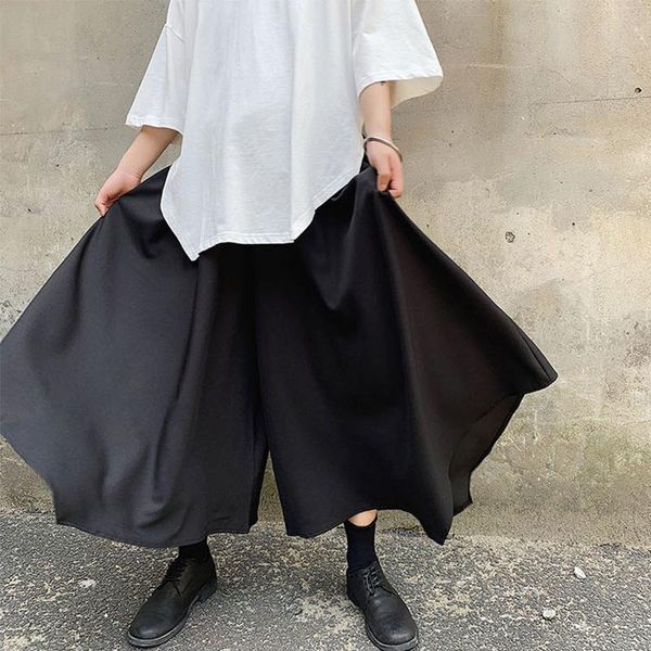 summer dark yamamoto style irregular design men's loose wide leg pants hairdresser young and women's skirt trend, Black
summer dark yamamoto style irregular design men's loose wide leg pants hairdresser young and women's skirt trend, Black