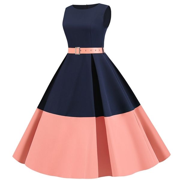 3xl summer women elegant vintage midi dress solid patchwork a-line vestidos sleeveless party dress plus size robe femme, Black;gray
3xl summer women elegant vintage midi dress solid patchwork a-line vestidos sleeveless party dress plus size robe femme, Black;gray