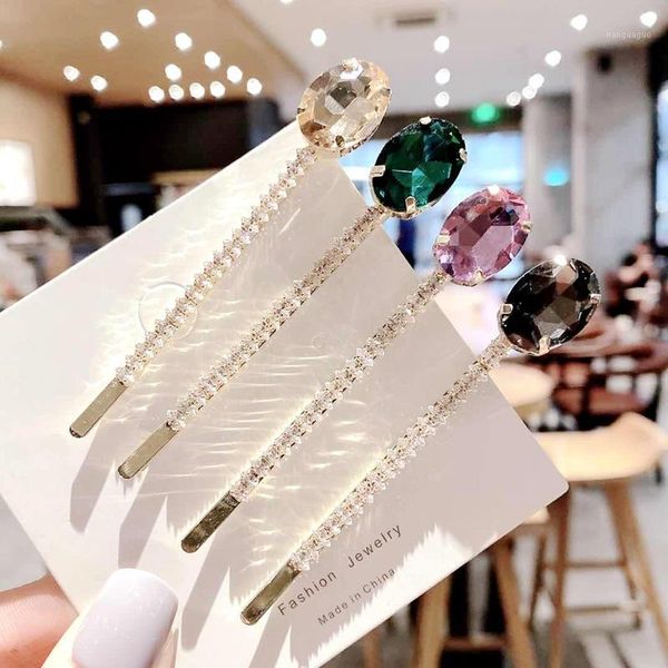 headdress women's micro zircon crystal barrettes super shiny man-made diamond hair accessories bang side clip long korean-s1
headdress women's micro zircon crystal barrettes super shiny man-made diamond hair accessories bang side clip long korean-s1