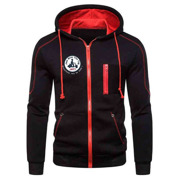 new men's zipper hoodie mens fashion trend sports hoodies male jott casual sportswear autumn winter, Black;brown
new men's zipper hoodie mens fashion trend sports hoodies male jott casual sportswear autumn winter, Black;brown