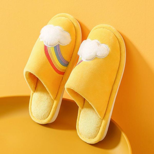 rainbow women's home slippers warm slides autumn winter woman fur soft casual female shoes non-slip cute, Black
rainbow women's home slippers warm slides autumn winter woman fur soft casual female shoes non-slip cute, Black
