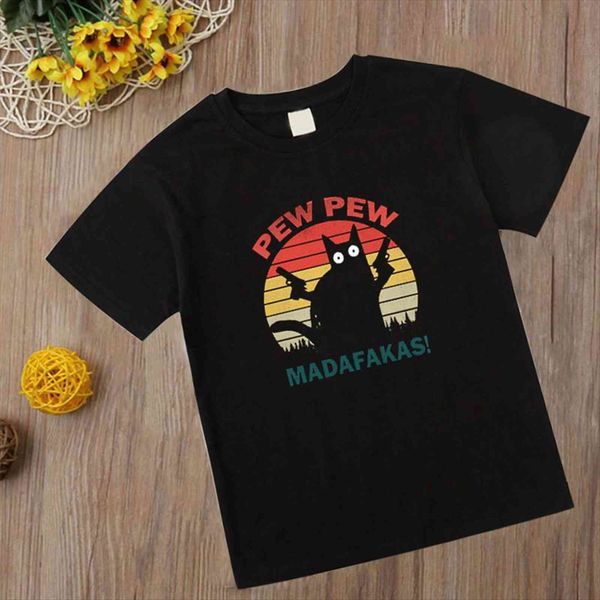 harajuku aesthetic kids boys girls pew madafakas short sleeve tees fashion t shirt children clothing, Blue
harajuku aesthetic kids boys girls pew madafakas short sleeve tees fashion t shirt children clothing, Blue