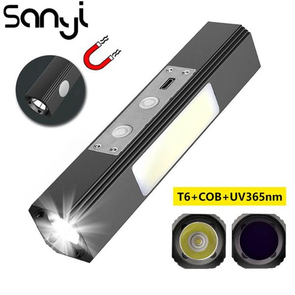 portable lanterns 3 in 1 working light magnetic t6 camping waterproof torch cob outdoor emergency lamp usb charging dropship
portable lanterns 3 in 1 working light magnetic t6 camping waterproof torch cob outdoor emergency lamp usb charging dropship
