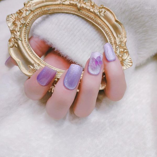 24pcs decorated false nails stereo butterfly aurora detachable nail tips with glue press on art fake stickers1, Red;gold
24pcs decorated false nails stereo butterfly aurora detachable nail tips with glue press on art fake stickers1, Red;gold