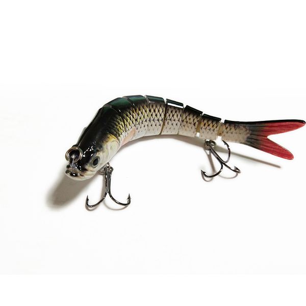 13.7 cm-27g sinking wobblers 8 segment hard artificial bait lures jointed crankbait swimbait for fishing tackle lure
13.7 cm-27g sinking wobblers 8 segment hard artificial bait lures jointed crankbait swimbait for fishing tackle lure