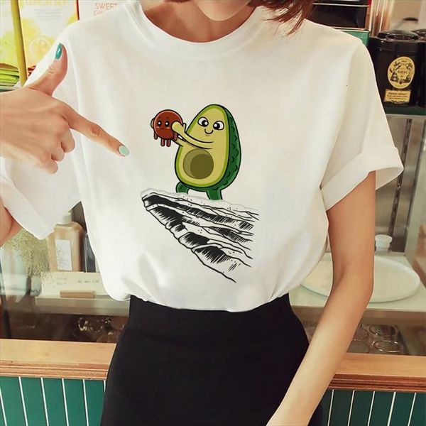 avocado spoof fun printed men t shirts fahion summer women casual tee white short sleeve top, White;black
avocado spoof fun printed men t shirts fahion summer women casual tee white short sleeve top, White;black