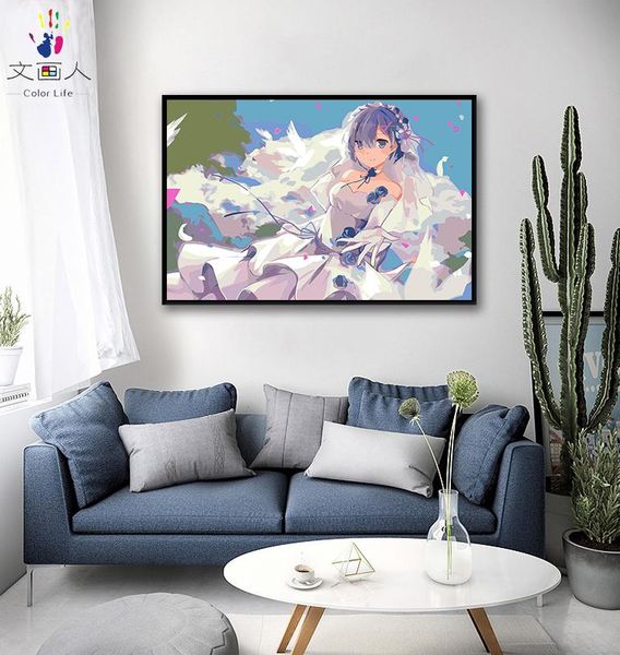 paintings diy digital oil painting decorative anime series hand-painted color life in a different world from scratch
paintings diy digital oil painting decorative anime series hand-painted color life in a different world from scratch