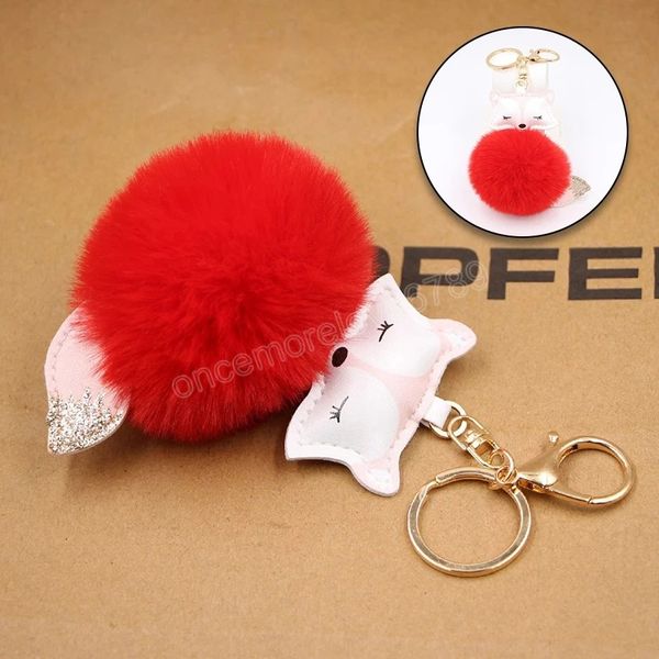 cute fox plush keychain pompoms leather key chain key holder car bag handbag charms keyring women creative jewelry gifts, Slivery;golden
cute fox plush keychain pompoms leather key chain key holder car bag handbag charms keyring women creative jewelry gifts, Slivery;golden