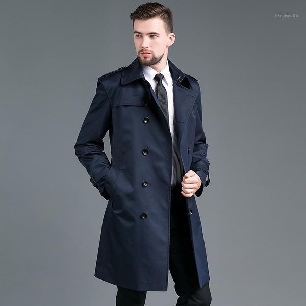 men's trench coats british coat 2021 spring autumn outerwear fashion medium length 4xl double breasted long, Tan;black
men's trench coats british coat 2021 spring autumn outerwear fashion medium length 4xl double breasted long, Tan;black