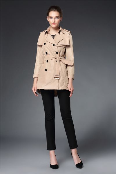 women's trench coats long classic windbreaker waterproof british high-end english style autumn winter gabadian hooded size coat a86s, Tan;black
women's trench coats long classic windbreaker waterproof british high-end english style autumn winter gabadian hooded size coat a86s, Tan;black