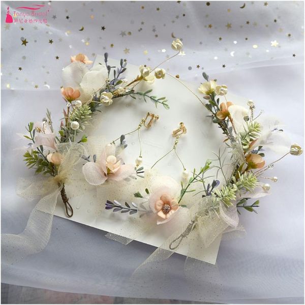 headpieces bride headwear garland mori immortal beauty flowers suit wedding dress super fairy marry hair band accessories dqg1265, Silver
headpieces bride headwear garland mori immortal beauty flowers suit wedding dress super fairy marry hair band accessories dqg1265, Silver