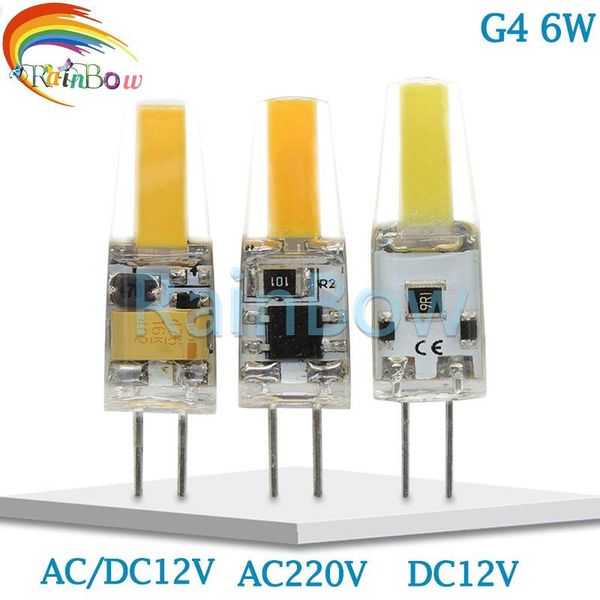 bulbs 4pcs/lot g4 led lamp ac12v cob bulb 6w dc/ac 12v 220v light dimmable chandelier lights replace halogen
bulbs 4pcs/lot g4 led lamp ac12v cob bulb 6w dc/ac 12v 220v light dimmable chandelier lights replace halogen