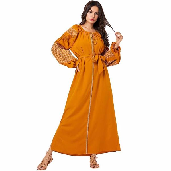 casual dresses embroidery vintage autumn dress women -4xl plus size drawstring tassel long puff sleeve loose with belt, Black;gray
casual dresses embroidery vintage autumn dress women -4xl plus size drawstring tassel long puff sleeve loose with belt, Black;gray