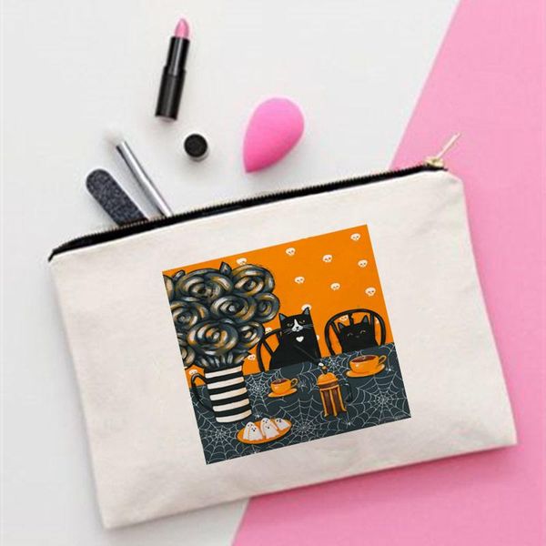 cosmetic bags & cases 2021 women french press coffee cats halloween tea fashion cosmetics organizer bag for travel storage small gift
cosmetic bags & cases 2021 women french press coffee cats halloween tea fashion cosmetics organizer bag for travel storage small gift