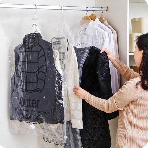 hanging vacuum bags for clothes foldable home organizer save space compression pouch wardrobe transparent storage bag
hanging vacuum bags for clothes foldable home organizer save space compression pouch wardrobe transparent storage bag