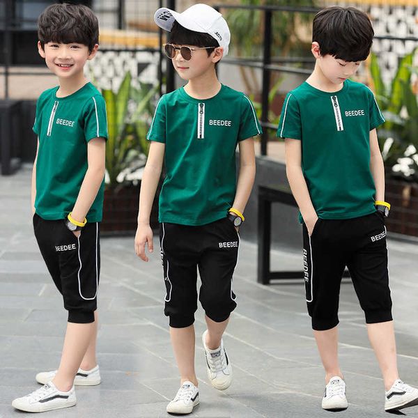 boys clothes set summer short sleeve t-shirt +pants 2pcs kids boy sports suit children clothing outfits teen 5 6 8 9 10 12 years x0802, White
boys clothes set summer short sleeve t-shirt +pants 2pcs kids boy sports suit children clothing outfits teen 5 6 8 9 10 12 years x0802, White