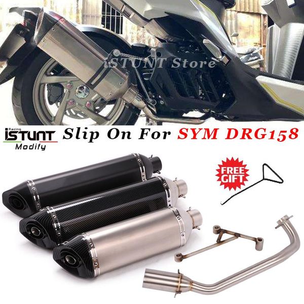 motorcycle exhaust scooter muffler escape connect link tube middle mid pipe full systems modified for sym drg158 drg 158 150cc system
motorcycle exhaust scooter muffler escape connect link tube middle mid pipe full systems modified for sym drg158 drg 158 150cc system