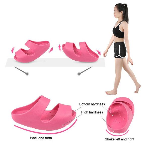 summer slippers swing fitness non-slip slope with high-heeled waist particle massage eva thick-soled shoes, Black
summer slippers swing fitness non-slip slope with high-heeled waist particle massage eva thick-soled shoes, Black