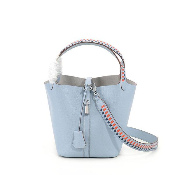 evening bags genuine leather women bucket bag woven handle,epsom lock handbag 2021 designer
evening bags genuine leather women bucket bag woven handle,epsom lock handbag 2021 designer
