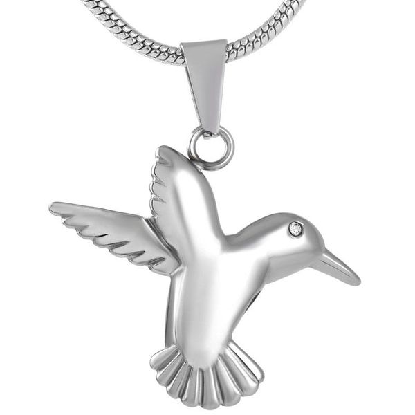 pendant necklaces lkj8713 keepsake jewelley - going home flying hummingbird design pet urn necklace hold ashes cremation with funnel, Silver
pendant necklaces lkj8713 keepsake jewelley - going home flying hummingbird design pet urn necklace hold ashes cremation with funnel, Silver
