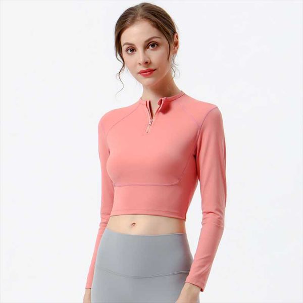yoga outfit long sleeve shirt women tight slim running solid color fitness t-shirt stretch skin-friendly gym sports crop female
yoga outfit long sleeve shirt women tight slim running solid color fitness t-shirt stretch skin-friendly gym sports crop female