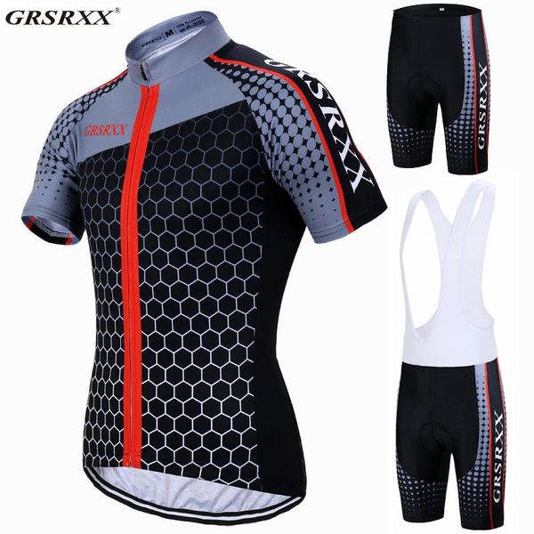 cycling jersey set short sleeve anti-uv breathable bike team racing clothes men's pro bicycle sportswear sets, Black;blue
cycling jersey set short sleeve anti-uv breathable bike team racing clothes men's pro bicycle sportswear sets, Black;blue