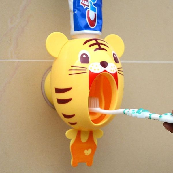 child automatic toothpaste cartoon squeezer bathroom accessories with sucker toothbrush holder bath home decoration holders
child automatic toothpaste cartoon squeezer bathroom accessories with sucker toothbrush holder bath home decoration holders