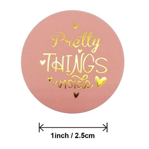 gift wrap 500pcs pretty things inside sticker gold foil seal label scrapbooking decoration
gift wrap 500pcs pretty things inside sticker gold foil seal label scrapbooking decoration