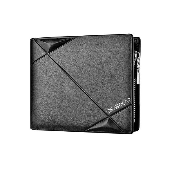 men's short wallet fashion casual purse designer luxury pu mini youth thin tri-fold cross section soft wallets, Red;black
men's short wallet fashion casual purse designer luxury pu mini youth thin tri-fold cross section soft wallets, Red;black