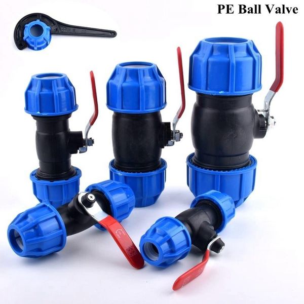 watering equipments 1pc 20~50mm plastic pe ball valve direct quick water pipe connector agricultural garden irrigation tube joint fittings
watering equipments 1pc 20~50mm plastic pe ball valve direct quick water pipe connector agricultural garden irrigation tube joint fittings
