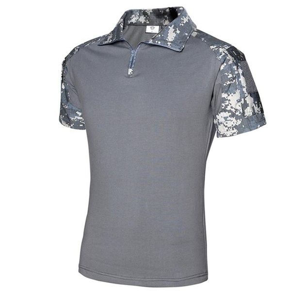 men's polos zogaa 2021 men tactical casual solid shirts for short sleeve camouflage, White;black
men's polos zogaa 2021 men tactical casual solid shirts for short sleeve camouflage, White;black