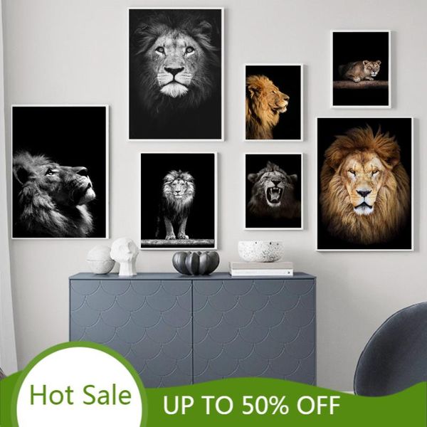 africa wildlife roaring lion wall art canvas painting posters black and white animals room decor pictures home decoration paintings
africa wildlife roaring lion wall art canvas painting posters black and white animals room decor pictures home decoration paintings