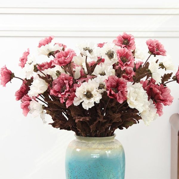 decorative flowers & wreaths artificial poppies bouquet simulation fake arrangements realistic home kitchen wedding party decoration
decorative flowers & wreaths artificial poppies bouquet simulation fake arrangements realistic home kitchen wedding party decoration