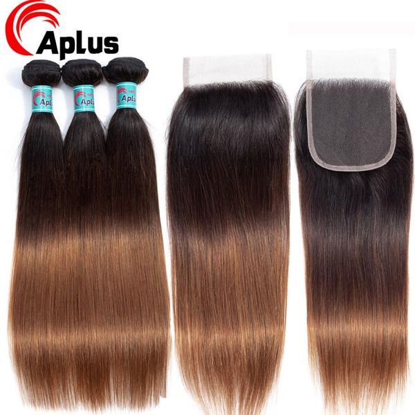 human hair bulks t1b/4/30 ombre peruvian silky straight bundles with closure dark root aplus remy 3 4pcs/lot, Black
human hair bulks t1b/4/30 ombre peruvian silky straight bundles with closure dark root aplus remy 3 4pcs/lot, Black