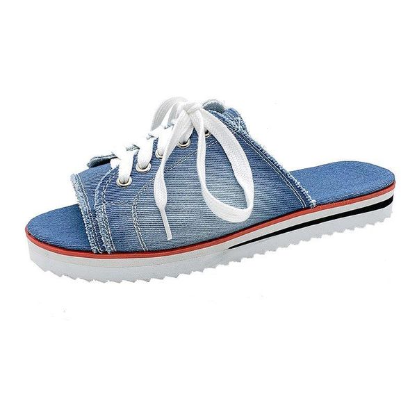 slippers 35-43 women canvas sandals 2021 fashion breathable summer open toe shoes ladies faux denim flat, Black
slippers 35-43 women canvas sandals 2021 fashion breathable summer open toe shoes ladies faux denim flat, Black