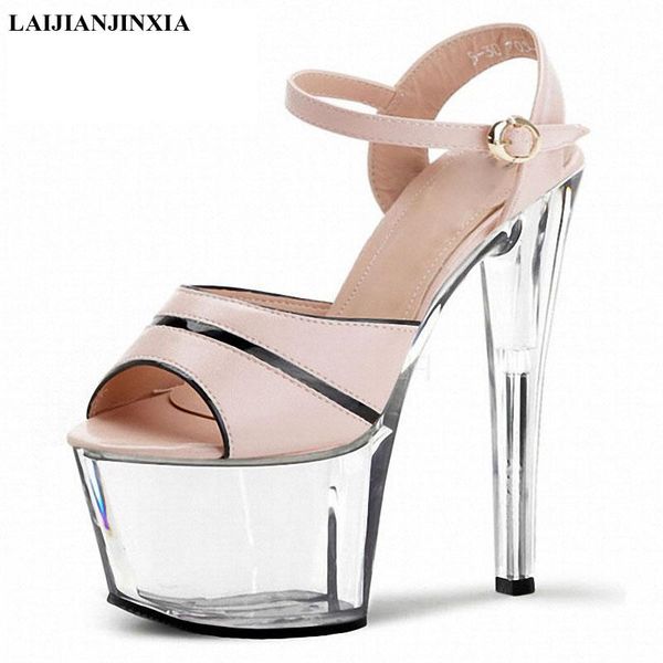 borde color block stiletto heels platform pole dancing model shoes women's crystal 17cm high dress, Black
borde color block stiletto heels platform pole dancing model shoes women's crystal 17cm high dress, Black