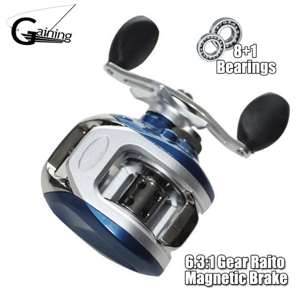 gaining baitcasting reel 8+1bb right /left handle 6.3:1 fishing wheel tackle 5kg max drag baitcast reels
gaining baitcasting reel 8+1bb right /left handle 6.3:1 fishing wheel tackle 5kg max drag baitcast reels