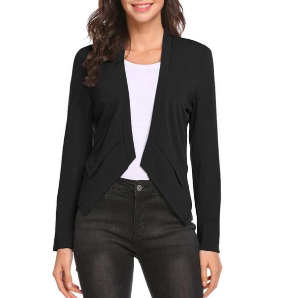 women's suits & blazers women collarless long sleeve casual work office open front blazer jacket business stitch short solid, White;black
women's suits & blazers women collarless long sleeve casual work office open front blazer jacket business stitch short solid, White;black