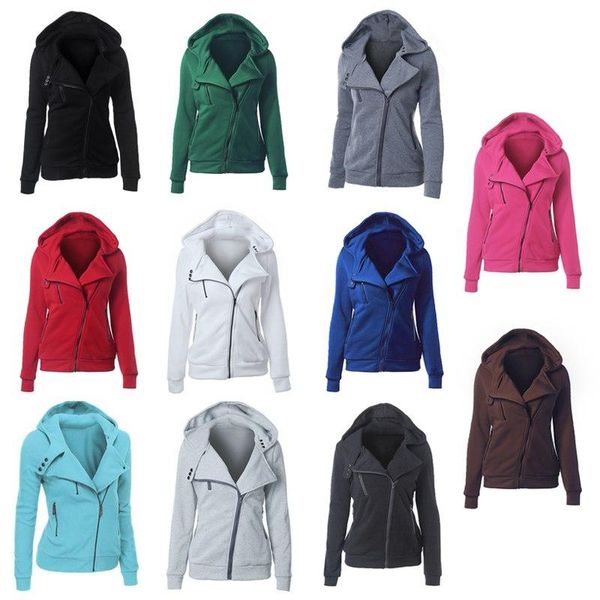 women's hoodies & sweatshirts female 2021 zipper warm fashion women long sleeve jackets hoody jumper overcoat outwear, Black
women's hoodies & sweatshirts female 2021 zipper warm fashion women long sleeve jackets hoody jumper overcoat outwear, Black