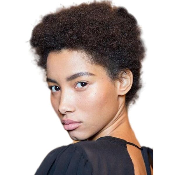 african american machine made wigs for black women human hair blend wig short curly natural afro wave pixie cut, Black;brown
african american machine made wigs for black women human hair blend wig short curly natural afro wave pixie cut, Black;brown