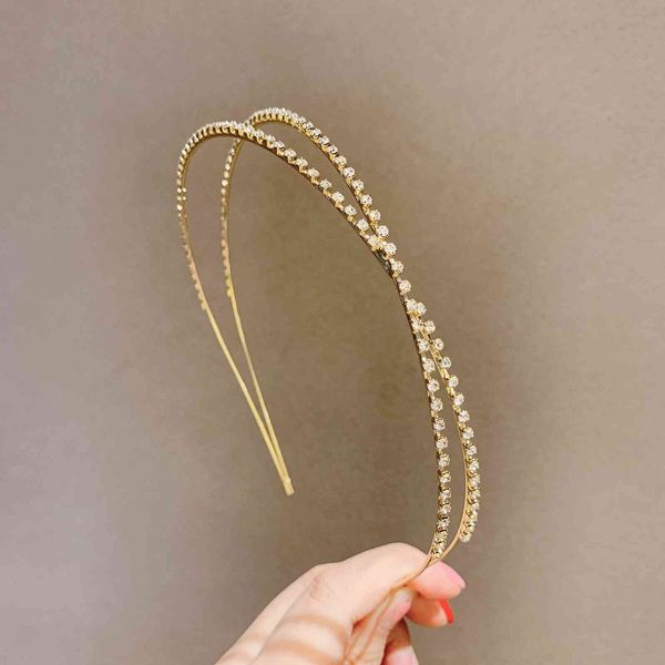 rhinestone cross hair band designer east gate simple temperament super fairy headband net red new elegant fashion headdress girl, Golden;silver
rhinestone cross hair band designer east gate simple temperament super fairy headband net red new elegant fashion headdress girl, Golden;silver