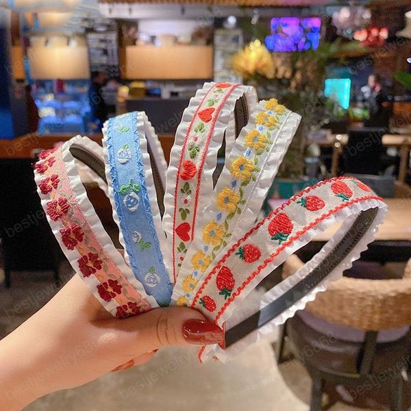 2021 spring fashion embroidery floral hair hoop headband for girls baby hairpin bezel hairband headwear hair accessories, Silver
2021 spring fashion embroidery floral hair hoop headband for girls baby hairpin bezel hairband headwear hair accessories, Silver