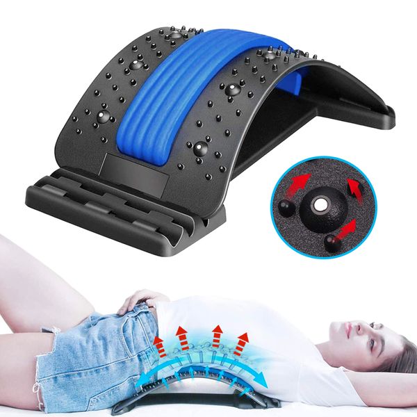 magic back stretcher fitness lumbar equipment relief device aesthetic relax massageador body cervical relief pain massage tool
magic back stretcher fitness lumbar equipment relief device aesthetic relax massageador body cervical relief pain massage tool